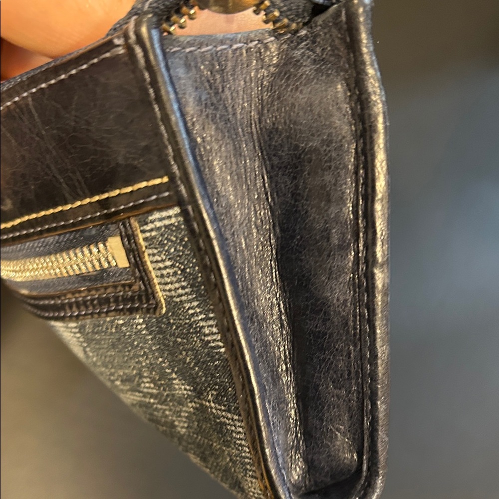 Coach Denim Legacy Y2K Wristlet Wallet - Picture 8 of 10